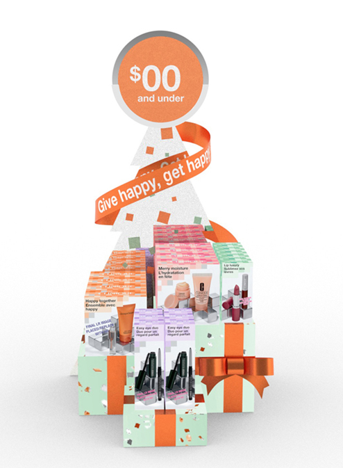 Clinique H24 retail display