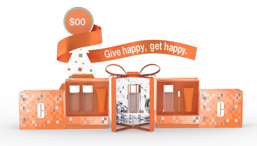 Clinique H24 retail display