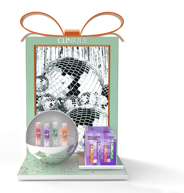 Clinique H24 retail display